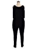 Just Fab Solid Black Jumpsuit Size 2X - photo 1