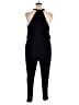 Just Fab Solid Black Jumpsuit Size 2X - photo 2