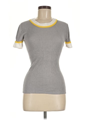 Pink Tartan Short Sleeve Top (view 1)