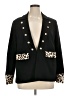 Chico's Animal Print Black Blazer Size XL (3) - photo 1