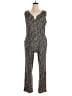 Kate & Mallory designs Animal Print Gray Jumpsuit Size XL - photo 1