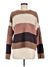 Altar'd State 100% Polyester Color Block Brown Pullover Sweater Size S - photo 1