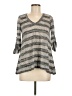 Max Studio Gray 3/4 Sleeve Top Size M (estimated) - photo 1