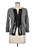 August Silk Silver Cardigan Size M - photo 1