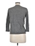 August Silk Silver Cardigan Size M - photo 2