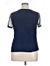 Pixley 100% Rayon Blue Short Sleeve Blouse Size XL - photo 2
