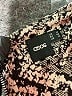 ASOS Graphic Black Cocktail Dress Size 10 - photo 7