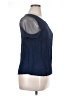 Pixley 100% Rayon Blue Short Sleeve Blouse Size XL - photo 4