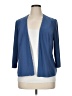 Alex Evenings 100% Polyester Blue Blazer Size 16 - photo 1