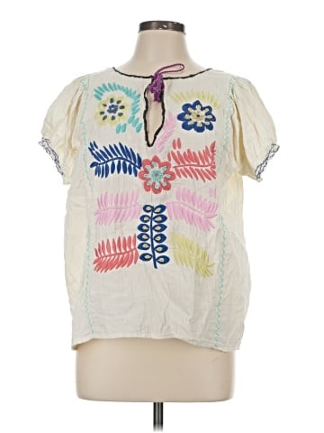 Corey Lynn Calter Short Sleeve Blouse (view 1)