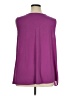 Catherines 100% Polyester Purple Sleeveless Blouse Size 14 -16W - photo 2