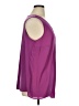 Catherines 100% Polyester Purple Sleeveless Blouse Size 14 -16W - photo 4