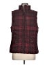 Talbots 100% Polyester Plaid Red Vest Size L - photo 1
