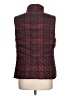 Talbots 100% Polyester Plaid Red Vest Size L - photo 2