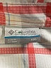 Columbia 100% Polyester Plaid Orange Pink Sleeveless Blouse Size XXL - photo 7