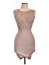 Missguided Tan Cocktail Dress Size 10 - photo 1