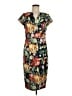 Alexia Admor Tropical Graphic Floral Red Black Casual Dress Size M - photo 1