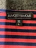 Almost Famous Stripes Red 3/4 Sleeve T-Shirt Size L - photo 7