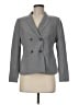Banana Republic Solid Gray Wool Blazer Size 6 Petite - photo 1