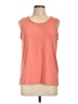Sigrid Olsen Orange Sleeveless T-Shirt Size L - photo 1