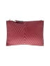 Calvin Klein 100% Leather Chevron-herringbone Red Leather Clutch One size - photo 1