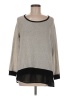 Green Envelope Gray Pullover Sweater Size M - photo 1