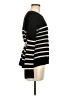 Vince. 100% Cashmere Stripes Black Cashmere Pullover Sweater Size M - photo 4