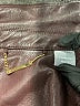 Chico's 100% Polyester Brown Faux Leather Jacket Size Med (1) - photo 6