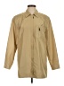 Carlisle Solid Tan Long Sleeve Button-Down Shirt Size 4 - photo 1