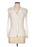 Maje Ivory Long Sleeve Blouse Size Lg (3) - photo 1