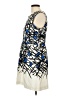 Milly Graphic Blue Cocktail Dress Size 12 - photo 5