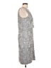 Adrianna Papell 100% Polyester Silver Cocktail Dress Size 10 - photo 4
