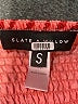 Slate & Willow 100% Polyester Red 3/4 Sleeve Blouse Size S - photo 7