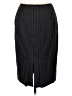 Carlisle Stripes Black Formal Skirt Size 8 - photo 2