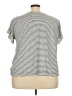 Max Studio Silver Short Sleeve Top Size 3X - photo 2