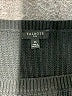 Talbots 100% Pima Cotton Stripes Black Pullover Sweater Size 1X - photo 7