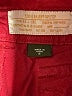 Eddie Bauer 100% Cotton Solid Red Cargo Shorts Size 10 - photo 4