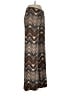 Veronica M. Chevron-herringbone Brown Casual Pants Size M - photo 4