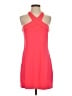 Fabletics Solid Orange Cocktail Dress Size S - photo 1