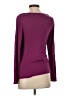 Everly Grey Burgundy Long Sleeve Top Size S - photo 2