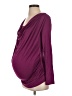 Everly Grey Burgundy Long Sleeve Top Size S - photo 5