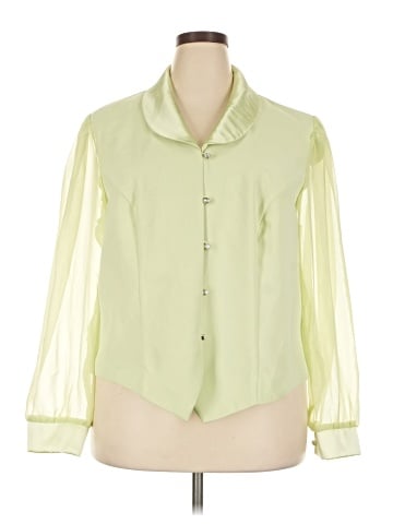 DressBarn Long Sleeve Blouse (view 1)