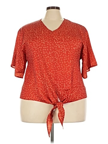 Unbranded Short Sleeve Blouse (view 1)