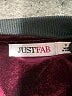 Just Fab Burgundy Track Jacket Size 1X - photo 6