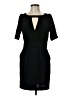 Maje Solid Black Cocktail Dress Size EU (FR) 38 / US 6 - photo 1