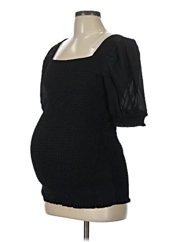 A Pea in the Pod 3/4 Sleeve Top (view 1)