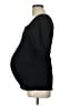 A Pea in the Pod 100% Polyester Black 3/4 Sleeve Top Size Lg Maternity - photo 5