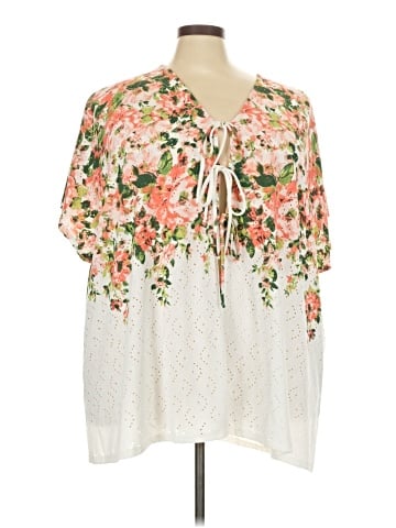 Cato 3/4 Sleeve Blouse (view 1)