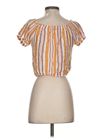 Aeropostale Short Sleeve Blouse (view 2)