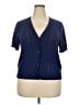 J.Crew 100% Cotton Blue Cardigan Size XXL - photo 1